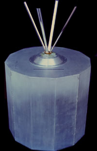 DCMA mounted on a 'getaway special' canister